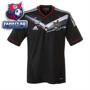 Лион майка игровая выездная 2012-13 Adidas черная