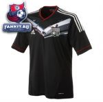 Лион майка игровая выездная 2012-13 Adidas черная / OL Jersey ADIDAS 2012-2013