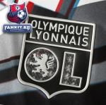 Лион майка игровая выездная 2012-13 Adidas черная / OL Jersey ADIDAS 2012-2013