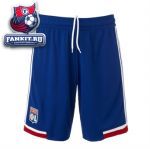 Лион трусы игровые домашние 2012-13 Adidas синие / OL Short 2012 / 2013