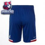 Лион трусы игровые домашние 2012-13 Adidas синие / OL Short 2012 / 2013