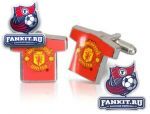 Запонки Manchester united в подарочной упаковке / cuff links Manchester United