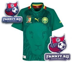 Камерун майка игровая домашняя 11-13 / Cameroon Home Shirt