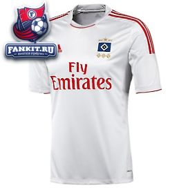 Гамбург майка игровая домашняя Adidas 2012-13 белая