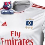 Гамбург майка игровая домашняя Adidas 2012-13 белая / HSV adidas anniversary home jersey "125 years" 12/13