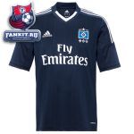 Гамбург майка игровая выездная Adidas 2012-13 синяя / HSV adidas anniversary away jersey "125 years" 12/13