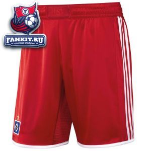Гамбург трусы игровые домашние Adidas 2012-13 красные