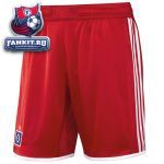 Гамбург трусы игровые домашние Adidas 2012-13 красные / HSV adidas home shorts 12/13