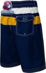 Шорты Баффало Сейбрз / Buffalo Sabres Navy Striped Swim Trunks
