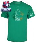Футболка Ванкувер Кэнакс / Vancouver Canucks Kelly Green Flag Day T-Shirt