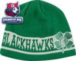 Шапка Чикаго Блэкхокс / Chicago Blackhawks Kelly Green Delany Knit Beanie