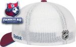 Кепка Колорадо Эвеланш / Colorado Avalanche Reebok Mesh Back Logo Flex Hat