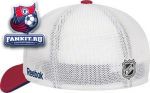 Кепка Монреаль Канадиенс / Montreal Canadiens Reebok Mesh Back Logo Flex Hat