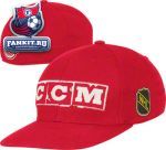 Кепка Детройт Ред Уингз / Detroit Red Wings Red CCM Backside Logo Flex Hat