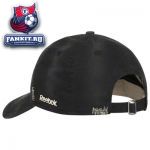 Кепка Чикаго Блэкхокс / Chicago Blackhawks Black Reebok City & Logo Adjustable Hat