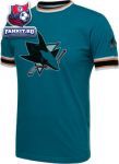 Футболка Сан-Хосе Шаркс / San Jose Sharks Teal Remote Control Jersey Shirt