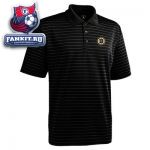 Поло Бостон Брюинз / Boston Bruins Black Elevate Desert Dry Polo Shirt 