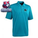 Поло Сан-Хосе Шаркс / San Jose Sharks Teal Elevate Desert Dry Polo Shirt