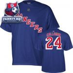 Футболка Нью-Йорк Рейнджерс / Ryan Callahan Royal Reebok Name and Number New York Rangers T-Shirt