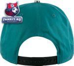 Кепка Сан-Хосе Шаркс / San Jose Sharks Teal Retro New Era Snakeskin 9FIFTY Snapback Adjustable Hat 