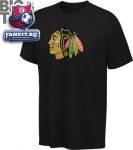 Футболка Чикаго Блэкхокс / Chicago Blackhawks Big and Tall Logo Tee