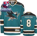 Игровой свитер Сан-Хосе Шаркс / Joe Pavelski San Jose Sharks #8 Reebok Premier NHL Jersey