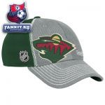 Кепка Миннесота Уайлд / Minnesota Wild NHL 2012 Draft Day Flex Hat