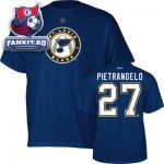 Футболка Сент-Луис Блюз / Alex Pietrangelo Blue Reebok St. Louis Blues Alternate Name and Number T-Shirt