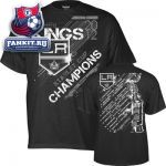 Футболка Лос-Анджелес Кингз / Los Angeles Kings Reebok 2012 Stanley Cup Champions Team Energy Roster T-Shirt 