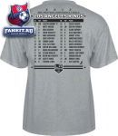 Футболка Лос-Анджелес Кингз / Los Angeles Kings Reebok 2012 Western Conference Champions Hook Roster T-Shirt