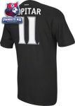 Футболка Лос-Анджелес Кингз / Anze Kopitar Black Reebok Los Angeles Kings Name and Number T-Shirt