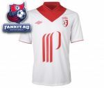 Лилль майка игровая выездная Умбро 2012-13 белая / Lille Away Shirt 2012/13