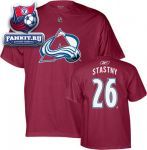Футболка Колорадо Эвеланш / Paul Stastny Reebok Burgundy Name and Number Colorado Avalanche T-Shirt