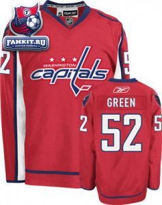 Игровой свитер Вашингтон Кэпиталз Reebok / Mike Green Jersey: Reebok Red #52 Washington Capitals Premier Jersey