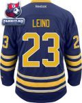 Игровой свитер Баффало Сейбрз / Ville Leino Jersey: Reebok Blue #23 Buffalo Sabres Premier Jersey 