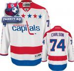 Игровой свитер Вашингтон Кэпиталз Reebok / John Carlson Jersey: Reebok Alternate #74 Washington Capitals Premier Jersey