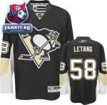 Игровой свитер Питтсбург Пингвинз Летанг Reebok / Pittsburgh Penguins Premier Jersey