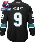 Игровой свитер Сан-Хосе Шаркс / Martin Havlat Jersey: Reebok Alternate #9 San Jose Sharks Premier Jersey