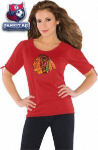 Женская футболка Чикаго Блэкхокс / woman t-shirt Chicago Blackhawks