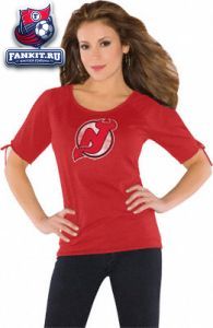 Женская футболка Нью-Джерси Девилз / woman t-shirt New Jersey Devils