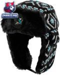 Шапка Сан-Хосе Шаркс / San Jose Sharks Old Time Hockey Grand Forks Jacquard Knit Hat