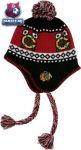 Шапка Чикаго Блэкхокс / Chicago Blackhawks '47 Brand Abomination Knit Hat