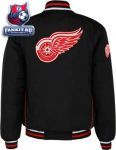 Двусторонняя куртка Детройт Ред Уингз / Detroit Red Wings Full-Zip Reversible Microfiber Varsity Jacket