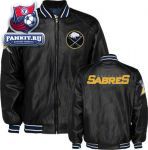 Куртка Баффало Сейбрз / Buffalo Sabres Faux Leather Varsity Jacket