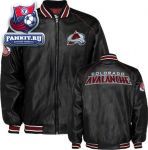 Куртка Колорадо Эвеланш / Colorado Avalanche Faux Leather Varsity Jacket