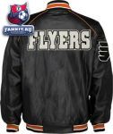 Куртка Филадельфия Флайерз / Philadelphia Flyers Faux Leather Varsity Jacket