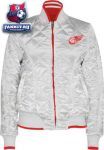 Женская двусторонняя куртка Детройт Ред Уингз / Detroit Red Wings Women's Full-Zip Reversible Polyester Jacket