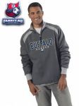 Кофта Баффало Сейбрз / Buffalo Sabres 1/4 Zip Fleece Pullover Sweatshirt