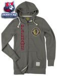 Женская толстовка Чикаго Блэкхокс / Chicago Blackhawks Retro Sport Women's Script Full-Zip Hooded Sweatshirt