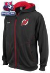 Толстовка Нью-Джерси Девилз / New Jersey Devils Center Ice Performance Hooded Sweatshirt 